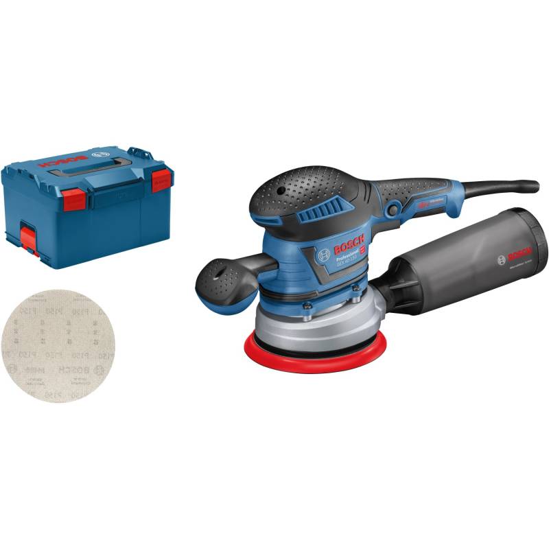 Bosch Professional Exzenterschleifer GEX 40-150 in L-Boxx mit Schleifteller von Bosch Professional