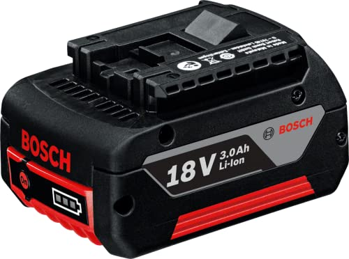 Bosch Professional GBA 18 V 3,0 Ah M-C, 18 V Akkuspannung, 3 Ah Akkukapazität, 600 g Gewicht von Bosch Professional
