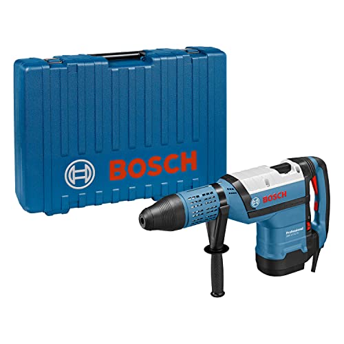 Bosch Professional 12V System Professional GBH 12-52 DV Bohrhammer (Leistung 1700 Watt, inkl. Zusatzhandgriff, Fetttube, Maschinentuch, im Koffer) von Bosch Professional