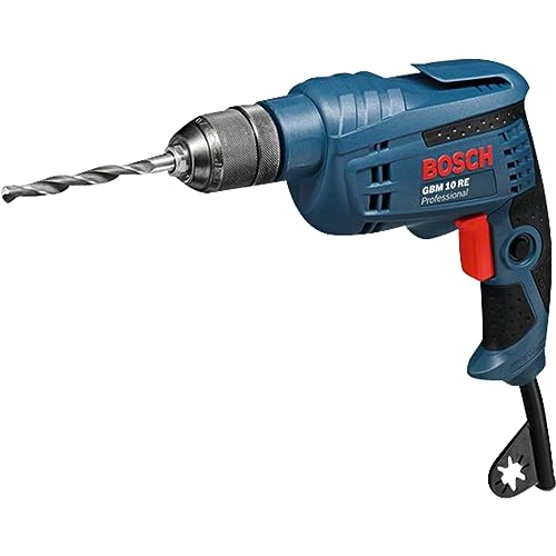 Bosch Professional Bohrmaschine GBM 10 RE (Leistung 600 Watt, 1-10 mm Schnellspannborhfutter, im Karton) von Bosch Professional