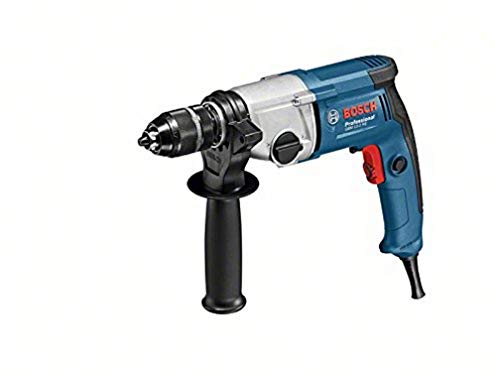 Bosch Professional Bohrmaschine GBM 13-2 RE (750 Watt, inkl. Schnellspannbohrfutter 13 mm, Zusatzhandgriff, Tiefenanschlag 210 mm, im Karton) von Bosch Professional