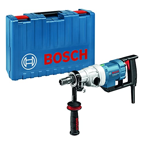 Bosch Professional Nass-Diamantbohrmaschine GDB 180 WE (5,2 kg, Leistung 2.000 Watt, 230 Volt, 180 mm Bohrbereich, Adapter Staubabsaugung, Kugelhahn, im Koffer) von Bosch Professional