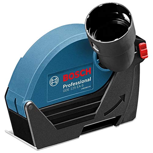 Bosch Professional Absaughaube GDE 125 EA-S zum Trennen (geeignet für Bosch Professional Winkelschleifer, die eine Schutzhaube mit Schraubverschluss besitzen, Scheiben-Ø 125mm) von Bosch Professional