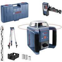 Bosch Professional GRL 400 H Set Rotationslaser inkl. Stativ, inkl. Laserempfänger Reichweite (max. von Bosch Professional