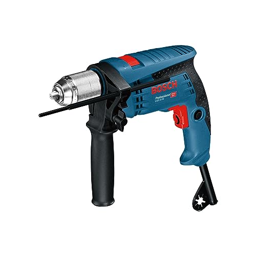 Bosch Professional Schlagbohrmaschine GSB 13 RE (Leistung 600 Watt, inkl. Tiefenanschlag 210 mm, Schnellspannbohrfutter 13 mm, im Karton) von Bosch Professional