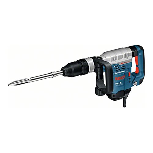 Bosch Professional Schlaghammer GSH 5 CE (mit SDS-max, Leistung 1.150 Watt, 400 mm Spitzmeißel, 8,3 J Schlagenergie, im Koffer) von Bosch Professional