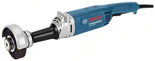 Bosch Professional Geradschleifer GGS 8 SH (inkl. Innensechskantschlüssel, Spannflansch, Ø 65mm, Haltestift, Schutzhaube, Rundmutter, Schnellspannmutter SDS, Zweilochschlüssel) von Bosch Professional