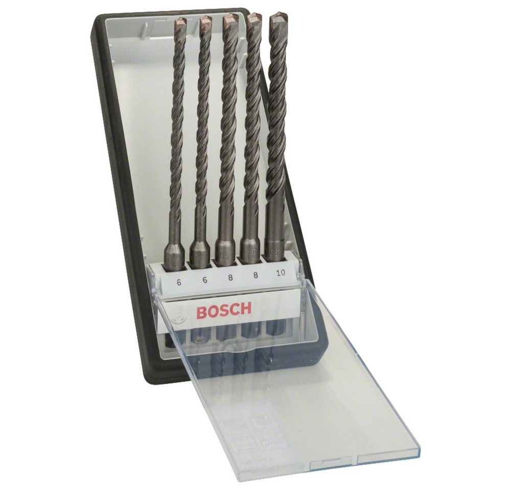 Bosch Professional Hammerbohrer Hammerbohrer-Set SDS plus-5, Robust Line, 5-teilig, 6-10 mm von Bosch Professional