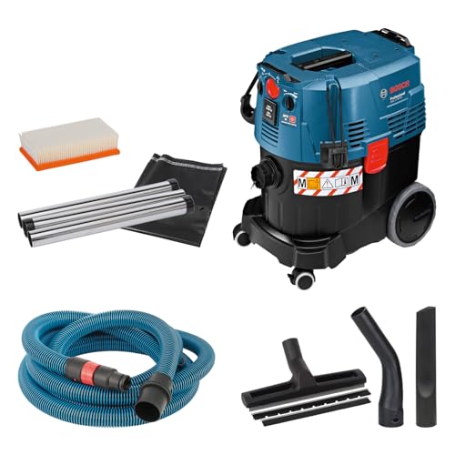 Bosch Professional Nass-/Trockensauger GAS 35 M AFC (Leistung 1200 Watt, 35 L Behälter, 5 m Schlauch) von Bosch Professional