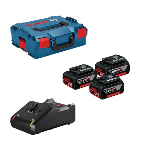 Bosch Professional Inspektionskamera GIC 12V-4-23 C (Kabellänge: 150 cm, Ausrichtungsfunktion „Up Indication“) + 12V Akku Starter-Set: GBA 12V 2X 2.0Ah Akku + Ladegerät GAL 12V-40 von Bosch Professional