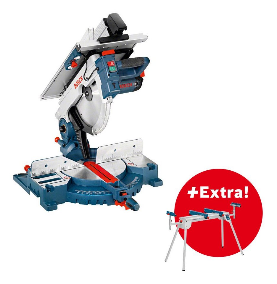 Bosch Professional Kapp- und Gehrungssäge GTM 12 JL, Kombinationssäge mit Arbeitstisch GTA 2600 - im Karton Bosch Professional Kapp- und Gehrungssäge GTM 12 JL, Kombinationssäge mit Arbeitstisch GTA 2600 - im Karton von Bosch Professional