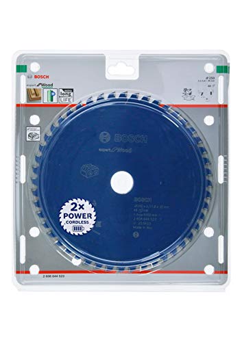 Bosch Professional 1x Kreissägeblatt Expert Wood (Holz, Sägeblatt Ã˜ 250 X 30 X 2,1 Mm, 48 Zähne, Zubehör Akku Kreissäge) von Bosch