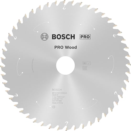 Bosch Professional 1x Kreissägeblatt Standard for Wood (Holz, Sägeblatt Ø 210 x 30 x 1,7 mm, 48 Zähne, Zubehör Akku Kreissäge) von Bosch Accessories