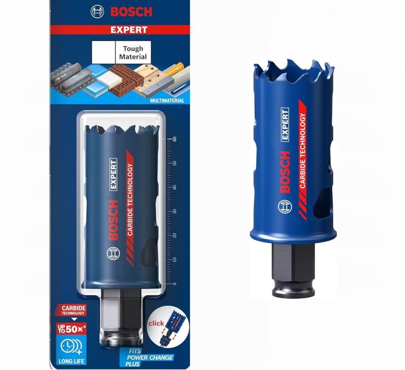 Bosch Professional Lochsäge Bosch EXPERT Ø 20 mm Lochsäge Holz Metall Ziegelstein Tough Material von Bosch Professional