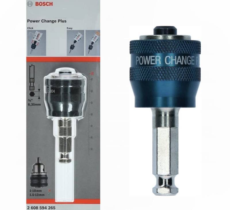 Bosch Professional Lochsäge Bosch Pro Power Change Plus Adapter Aufnahme 7/16“, Sechskant,Ø 11 mm von Bosch Professional