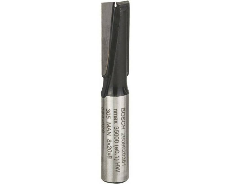 Bosch Professional Nutfräser Nutfräser for Wood (für Holz, Ø 8 mm, Arbeitslänge 20 mm von Bosch Professional