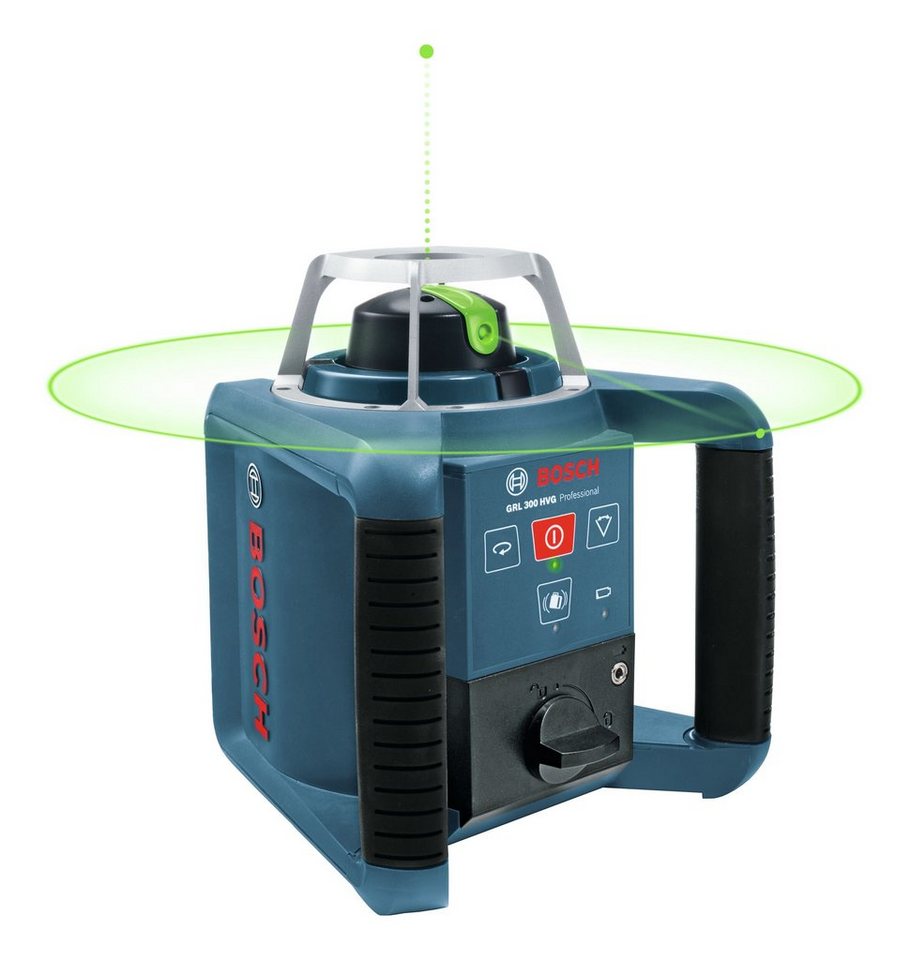 Bosch Professional Punkt- und Linienlaser GRL 300 HVG, Mit Baustativ BT 300 HD & Messstab GR 240 - im Handwerkerkoffer Bosch Professional Punkt- und Linienlaser GRL 300 HVG, Mit Baustativ BT 300 HD & Messstab GR 240 - im Handwerkerkoffer von Bosch Professional