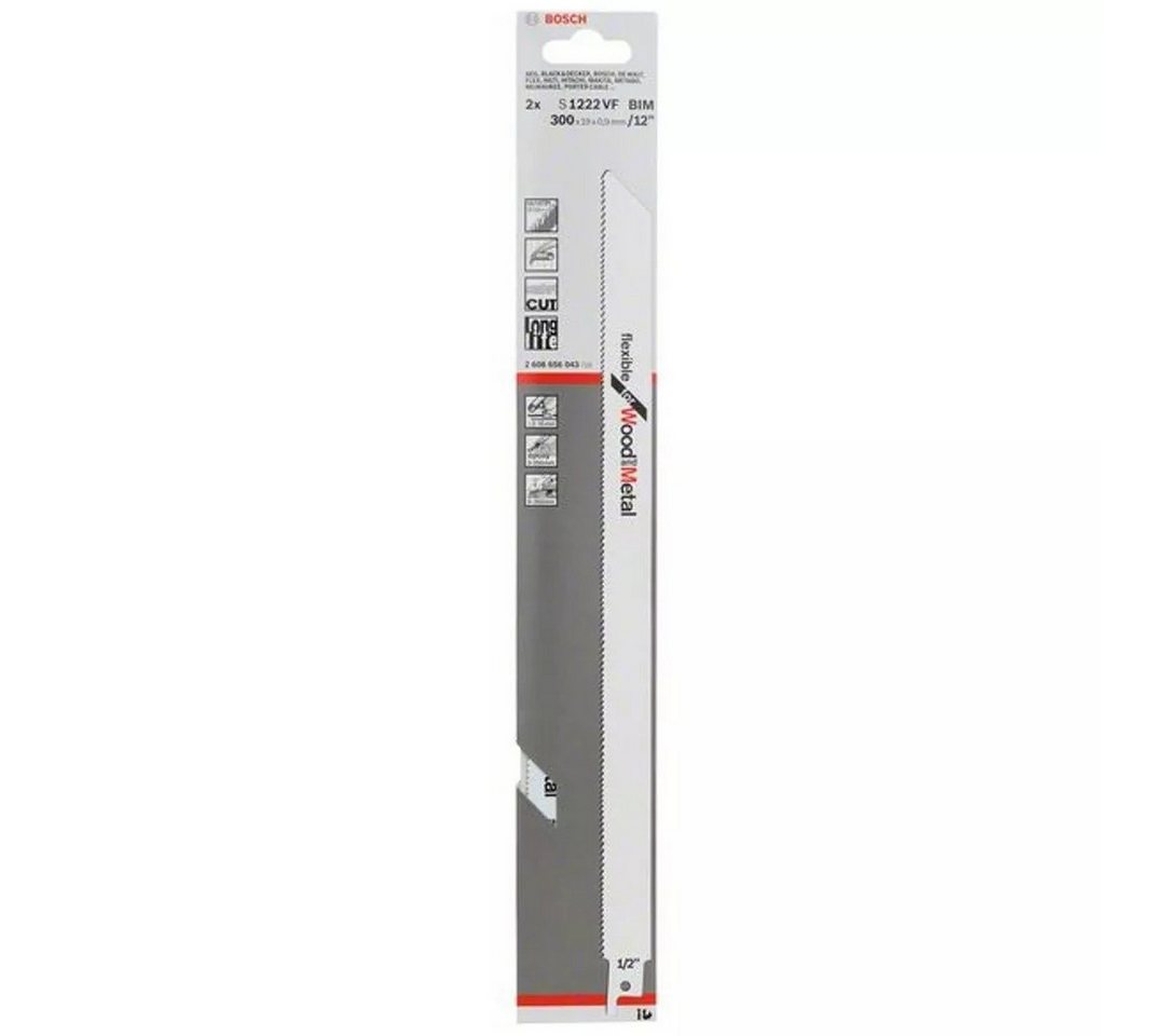 Bosch Professional Säbelsägeblatt Professional 5 Stück Säbelsägeblatt S 1222 VF für Holz and Metal Bosch Professional Säbelsägeblatt Professional 5 Stück Säbelsägeblatt S 1222 VF für Holz and Metal von Bosch Professional
