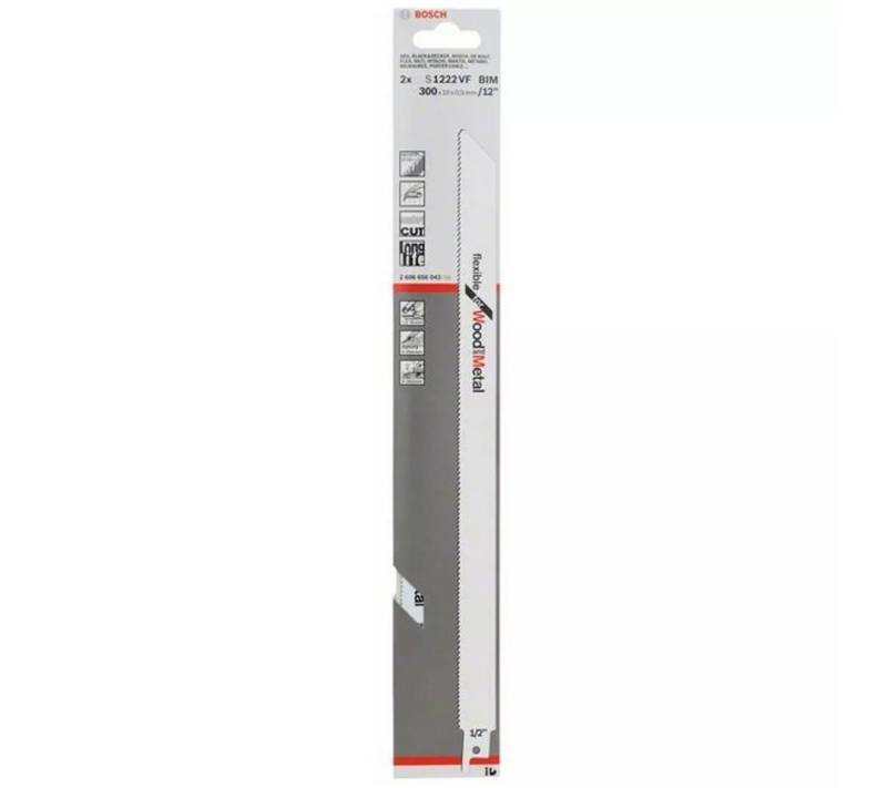 Bosch Professional Säbelsägeblatt Professional 5 Stück Säbelsägeblatt S 1222 VF für Holz and Metal von Bosch Professional