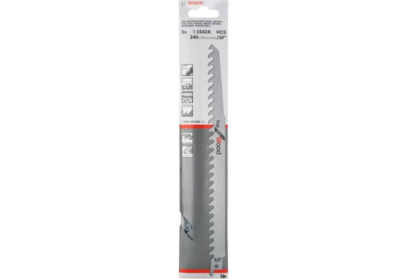 Bosch Professional Sägeblatt Bosch Professional Säbelsägeblatt S 1542 K Top for von Bosch Professional