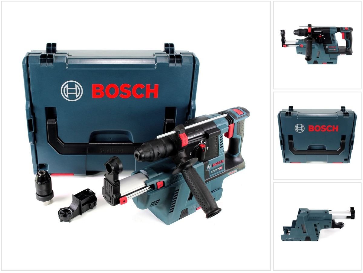 Bosch Professional Schlagbohrmaschine GBH 18V-26 F Akku Bohrhammer 18V 2,6J SDS-Plus Solo in L-Boxx mit Sta Bosch Professional Schlagbohrmaschine GBH 18V-26 F Akku Bohrhammer 18V 2,6J SDS-Plus Solo in L-Boxx mit Sta von Bosch Professional
