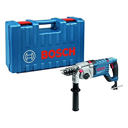 Bosch Professional Schlagbohrmaschine GSB 162-2 RE (inkl. Zusatzhandgriff, Tiefenanschlag, Zahnkranzbohrfutter 16 mm, im Handwerkerkoffer), +GSB 162-2RE SC von Bosch Professional