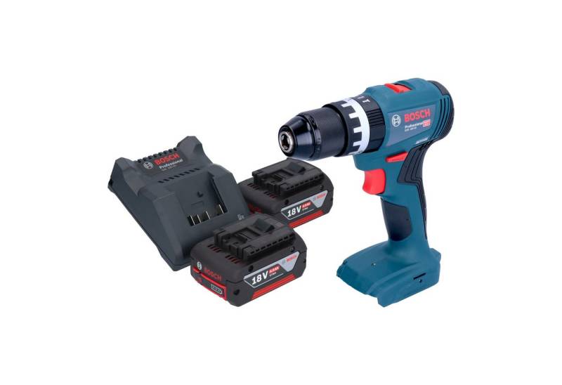 Bosch Professional Schlagbohrmaschine GSB 18V-45 18 V 45 Nm Brushless + 2x Akku 4,0 Ah + Ladegerät Bosch Professional Schlagbohrmaschine GSB 18V-45 18 V 45 Nm Brushless + 2x Akku 4,0 Ah + Ladegerät von Bosch Professional