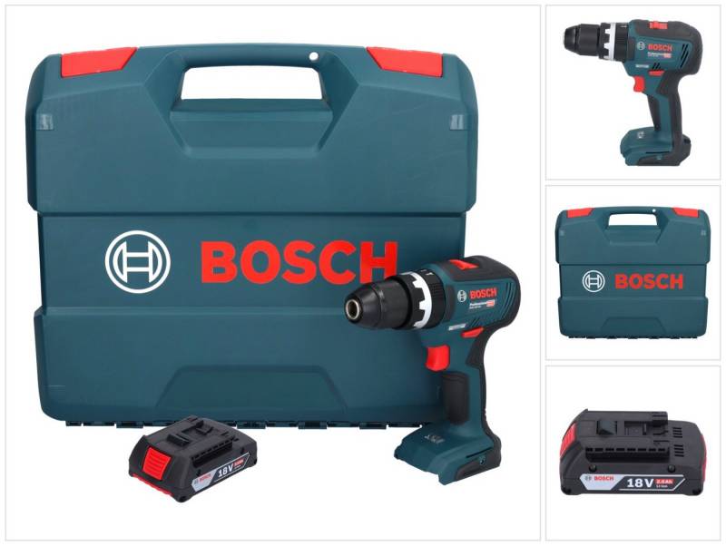Bosch Professional Schlagbohrmaschine GSB 18V-55 Professional Akku Schlagbohrschrauber 18 V 55 Nm Brushless von Bosch Professional