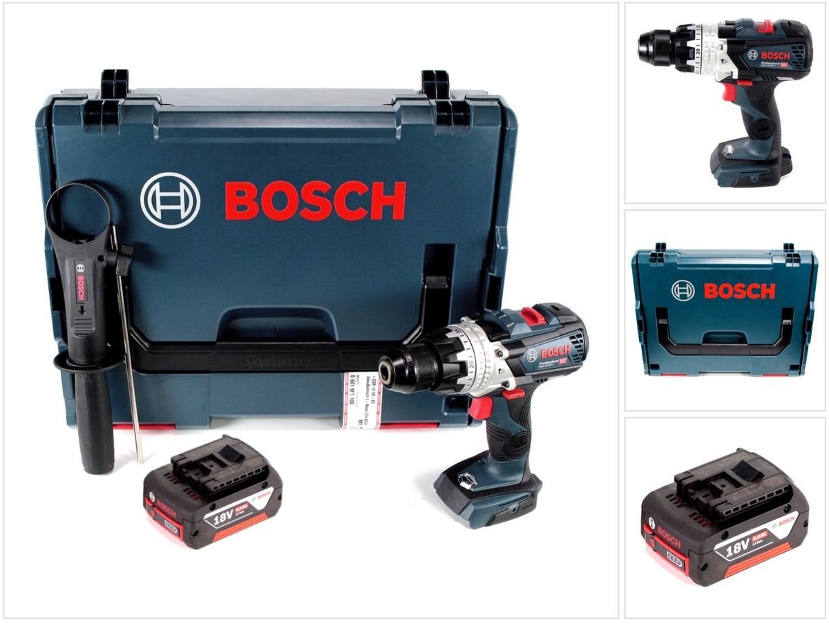 Bosch Professional Schlagbohrmaschine GSB 18V-85 C Akku Schlagbohrschrauber 18V 85Nm 1/2" Brushless + 1x Ak Bosch Professional Schlagbohrmaschine GSB 18V-85 C Akku Schlagbohrschrauber 18V 85Nm 1/2" Brushless + 1x Ak von Bosch Professional