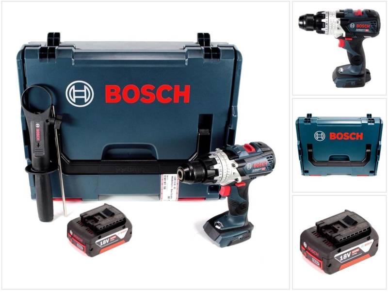 Bosch Professional Schlagbohrmaschine GSB 18V-85 C Akku Schlagbohrschrauber 18V 85Nm 1/2" Brushless + 1x Ak von Bosch Professional