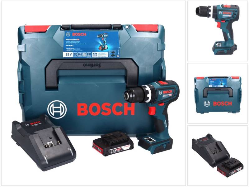 Bosch Professional Schlagbohrmaschine GSB 18V-90 C Professional Akku Schlagbohrschrauber 18 V 64 Nm Brushle von Bosch Professional