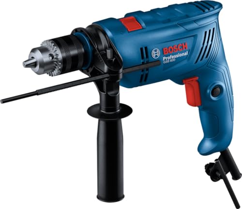 Bosch Professional Schlagbohrmaschine GSB 600 (600-W-Motor, Bohren bis 13 mm in Beton, Kohlebürste) von Bosch Professional