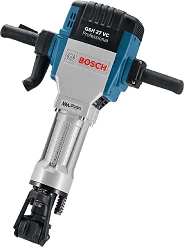 Bosch Professional Schlaghammer GSH 27 VC (Leistung 2.000 Watt Nennaufnahmeleistung, 62 J Schlagenergie, max., 1.000 min-1 Schlagzahl bei Nenndrehzahl, im Karton) von Bosch Professional