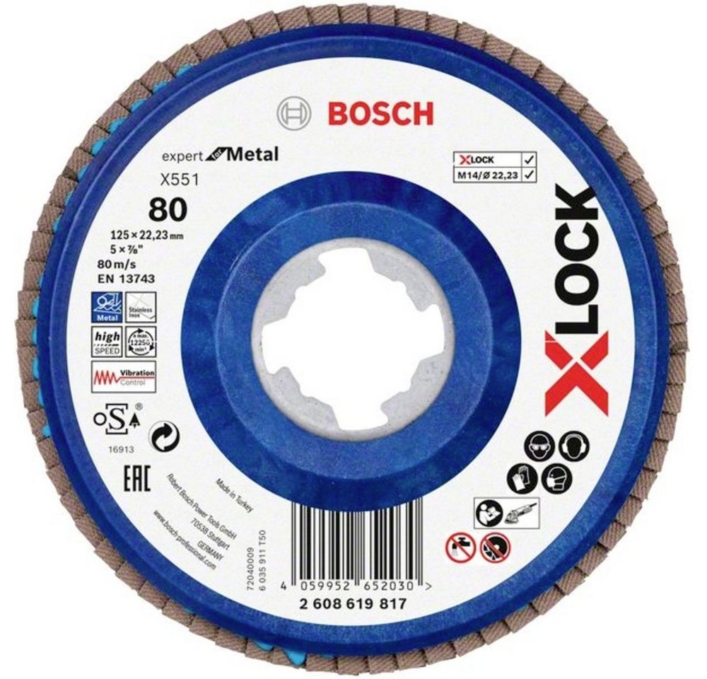 Bosch Accessories Schleifscheibe Bosch Accessories 2608619817 X551 Fächerschleifscheibe Durchmesser 125 Bosch Accessories Schleifscheibe Bosch Accessories 2608619817 X551 Fächerschleifscheibe Durchmesser 125 von Bosch Accessories