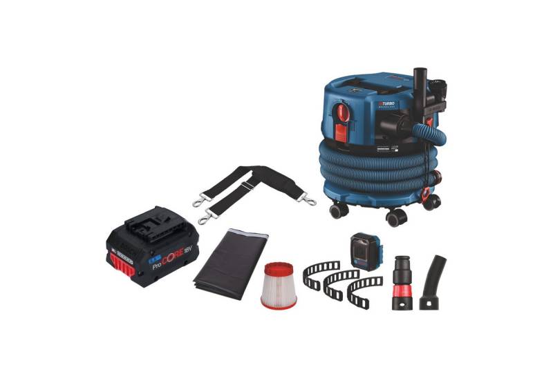 Bosch Professional Staubabsauger GAS 18V-12 MC BITURBO Brushless + 1x ProCore Akku 5,5 Ah - ohne Lader von Bosch Professional