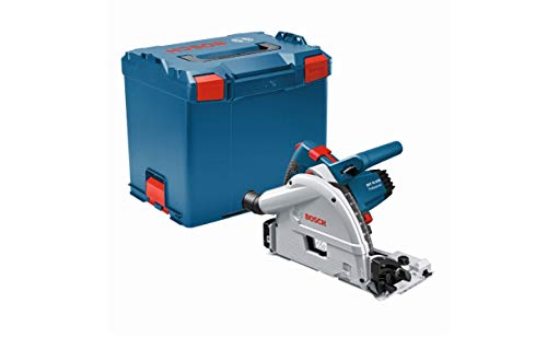 Bosch Professional Tauchsäge GKT 55 GCE (Leistung1.400 Watt, Sägeblatt-Ø: 165 mm, inkl. Kreissägeblatt für Holz, 1/1 L-BOXX-Einlage, in L-BOXX 238) von Bosch Professional