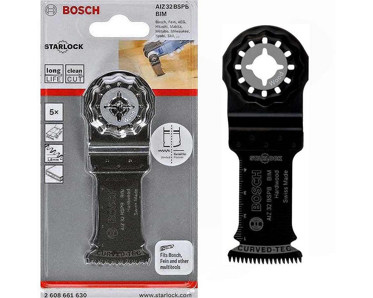 Bosch Professional Tauchsägeblatt BOSCH 5 x Tauchsägeblatt AIZ32 BSPB, Wood, 50 x 32 mm Bosch Professional Tauchsägeblatt BOSCH 5 x Tauchsägeblatt AIZ32 BSPB, Wood, 50 x 32 mm von Bosch Professional