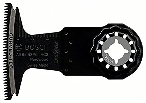 Bosch Accessories Bosch Professional 5x HCS Tauchsägeblatt AII 65 BSPC (für Hartholz, 40 x 65 mm, Zubehör Multifunktionswerkzeug) von Bosch Accessories