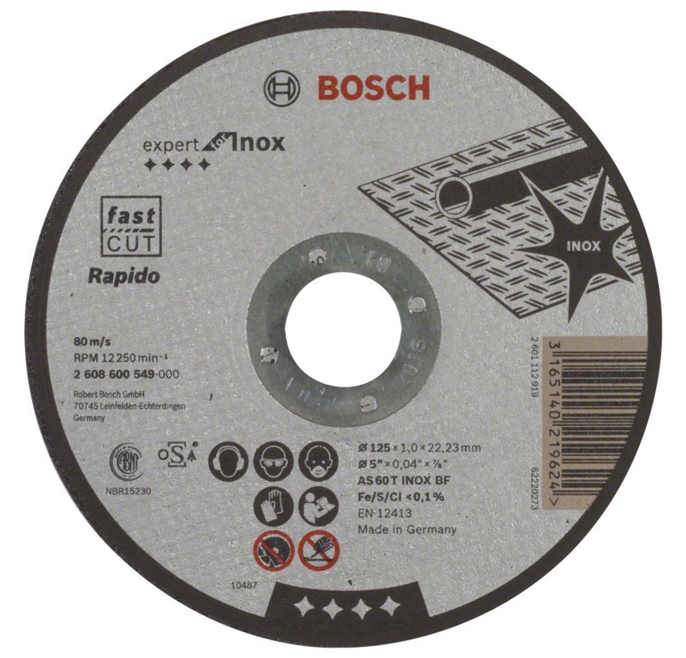 Bosch Professional Trennscheibe Trennscheibe Expert for Inox von Bosch Professional