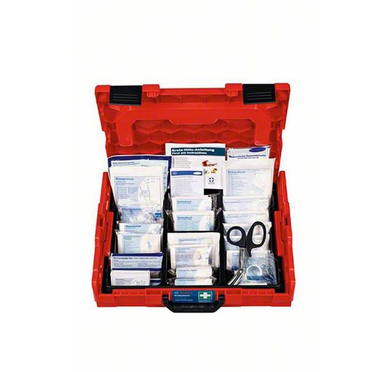 Bosch Professional Werkzeugkoffer Este-Hilfe-Set, Koffersystem L-BOXX 102 E von Bosch Professional