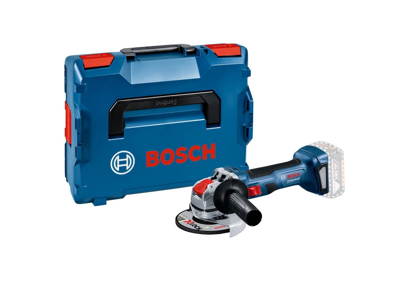 Bosch Professional Winkelschleifer Bosch Professional X-LOCK Akku-Winkelschleifer GWX Bosch Professional Winkelschleifer Bosch Professional X-LOCK Akku-Winkelschleifer GWX von Bosch Professional