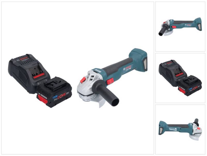 Bosch Professional Winkelschleifer GWS 18V-10 Professional Akku Winkelschleifer 18 V 115 mm Brushless + Bosch Professional Winkelschleifer GWS 18V-10 Professional Akku Winkelschleifer 18 V 115 mm Brushless + von Bosch Professional