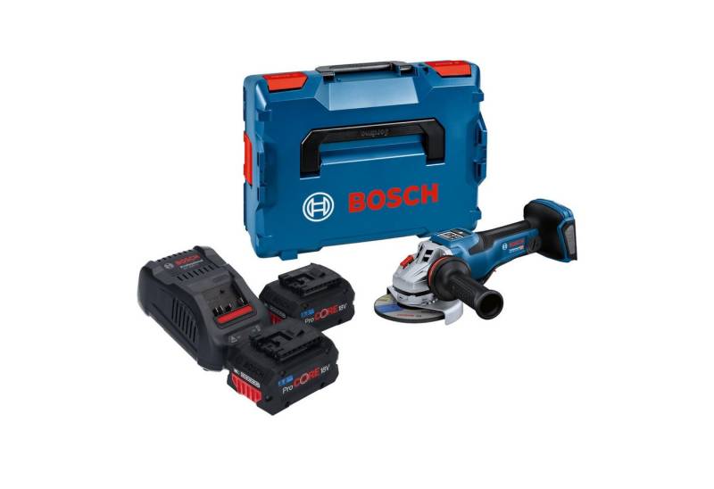 Bosch Professional Winkelschleifer GWS 18V-15 PSC 18V 125mm + 2x ProCORE Akku 8,0Ah + Ladegerät + L-Boxx Bosch Professional Winkelschleifer GWS 18V-15 PSC 18V 125mm + 2x ProCORE Akku 8,0Ah + Ladegerät + L-Boxx von Bosch Professional