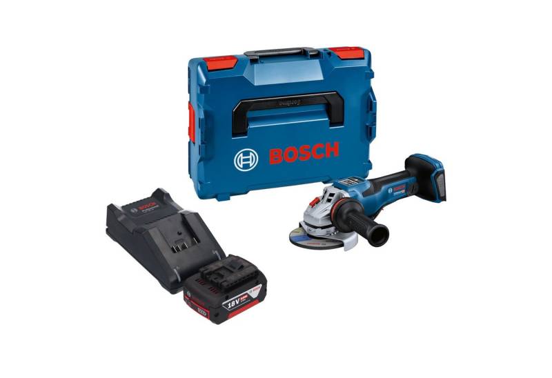 Bosch Professional Winkelschleifer GWS 18V-15 PSC Professional 18V 125mm + 1x Akku 5,0Ah + Lader + L-Boxx von Bosch Professional