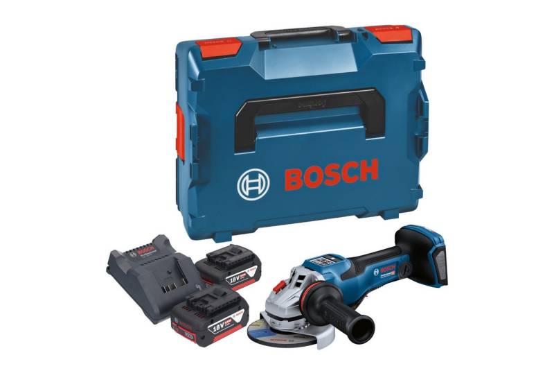 Bosch Professional Winkelschleifer GWS 18V-15 PSC Professional 18V 125mm BITURBO + 2x Akku 5,0 Ah + Lader Bosch Professional Winkelschleifer GWS 18V-15 PSC Professional 18V 125mm BITURBO + 2x Akku 5,0 Ah + Lader von Bosch Professional