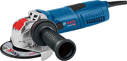 Bosch Professional Winkelschleifer GWX 13-125 S (1300 Watt, für X-LOCK Zubehör, ScheibenØ: 125 mm, inkl. Anti-Vibrationshandgriff, Schutzhaube, im Karton) von Bosch Professional