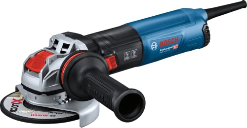 Bosch Professional Winkelschleifer GWX 14-125 S mit X-LOCK (Scheiben-Ø: 125mm, Leistung 1400 Watt, inkl.Zusatzhandgriff, Schutzhaube, Trennschutzhaube) von Bosch Professional