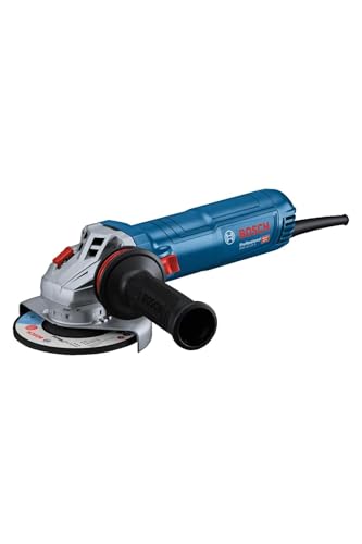 Bosch Professional Winkelschleifer GWS 12-125 (Scheiben-Ø: 125mm, Leistung 1200 W, Wiederanlaufschutz, inkl. Zusatzhandgriff Vibration Control, Zweilochschlüssel) von Bosch Professional
