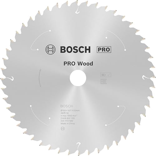 Bosch Accessories 1x Kreissägeblatt Standard for Wood (Holz, Sägeblatt Ø 190 x 20 x 1,6 mm, 48 Zähne, Zubehör Akku Kreissäge) von Bosch Accessories