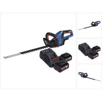 Bosch ghe 18V-60 Professional Akku Heckenschere 18 v 60 cm Brushless + 2x Akku 5,0 Ah + Ladegerät von Bosch Professional